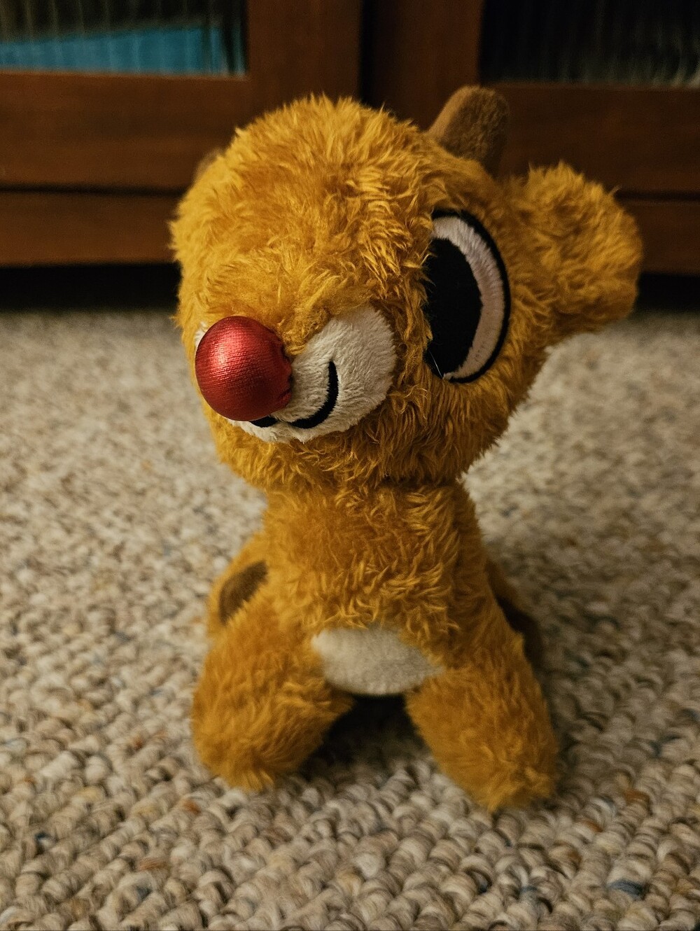 Bark Rudolph The Red Nosed Reindeer Dog Toy - Picture 2 of 7